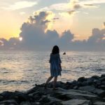 Riteeka at Rock beach