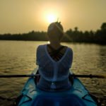 Kayaking in backwaters of Sambhavi River