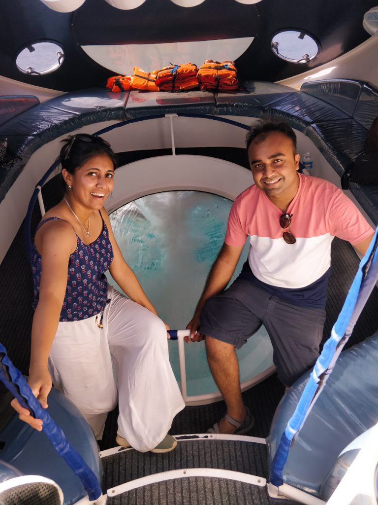 Glass Bottom Boat at North Bay